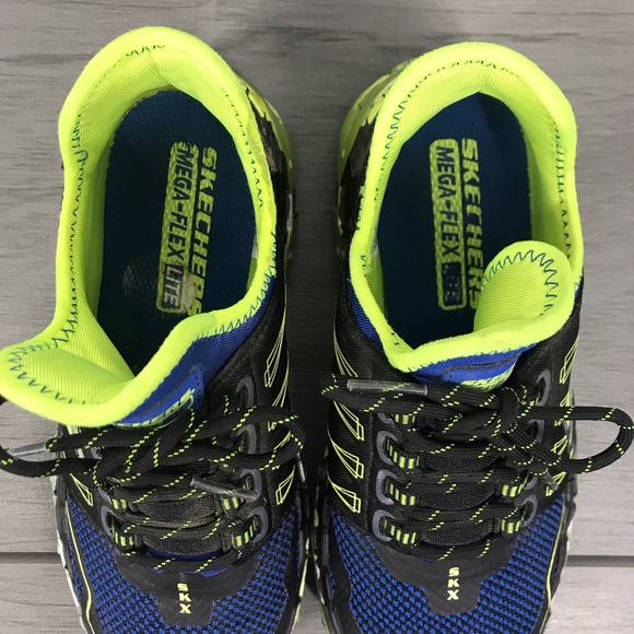 Skechers kids boy running shoe mega flex lite 1.5 - Picture 2 of 9